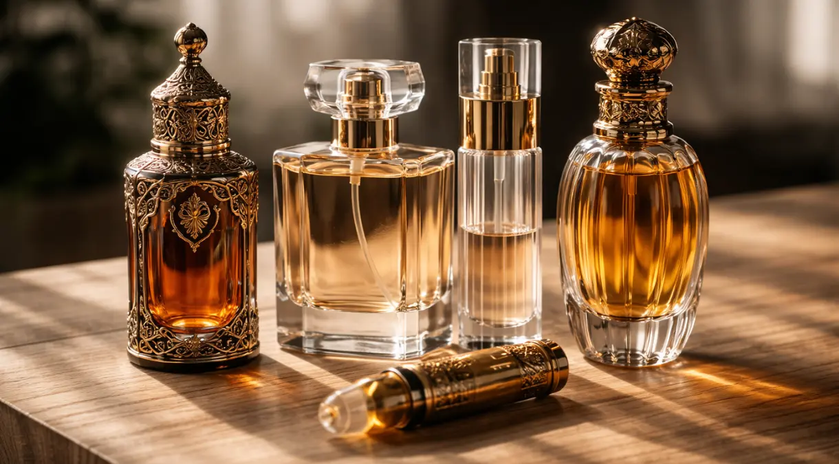 coleção perfumes árabes europeus layering combinação