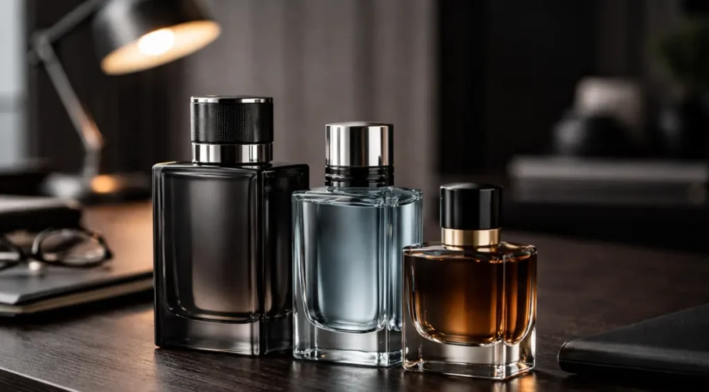 coleção perfume masculino trabalho escritório identidade olfativa