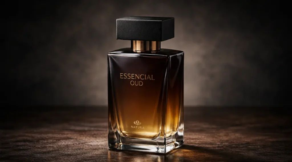 Essencial Oud Natura perfume feminino oriental amadeirado até 300 reais