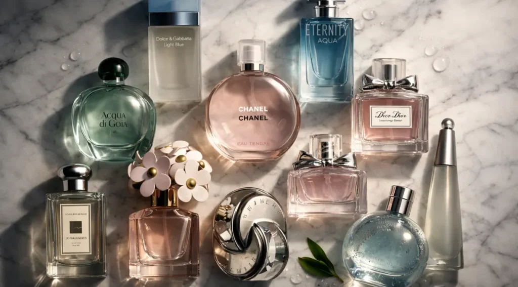 melhores perfumes frescos femininos lista top 10 frascos