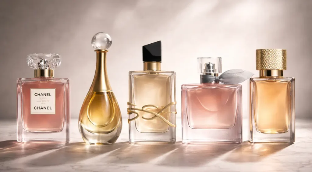 perfumes femininos importados mais vendidos Brasil La Vie Est Belle Good Girl J'adore