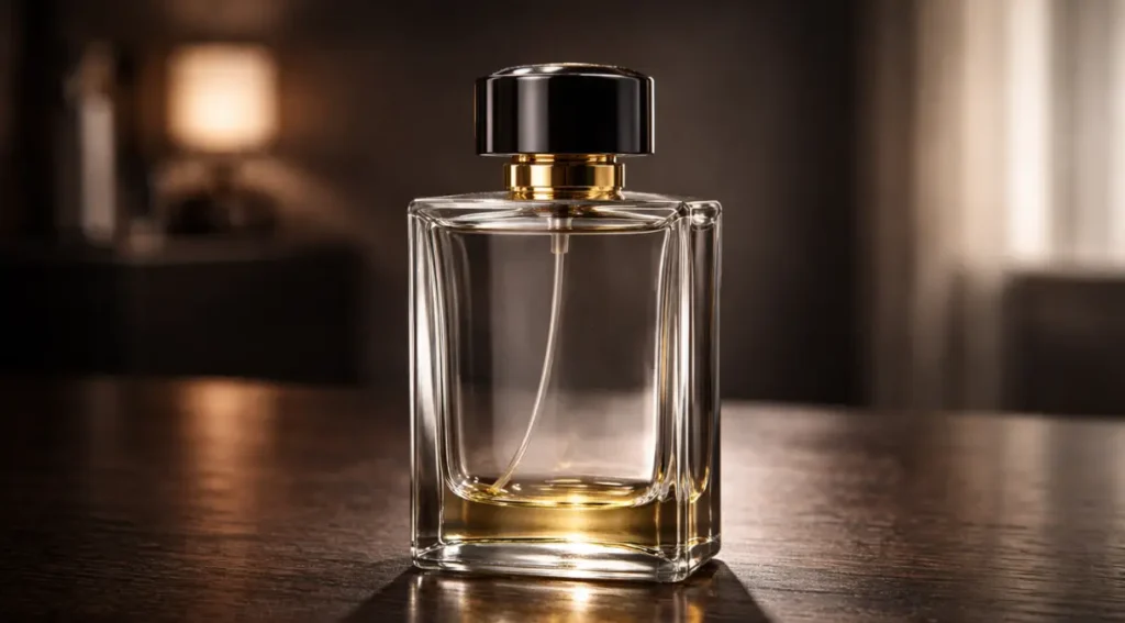 perfume oxidado, envelhecido, alteração de cor e cheiro