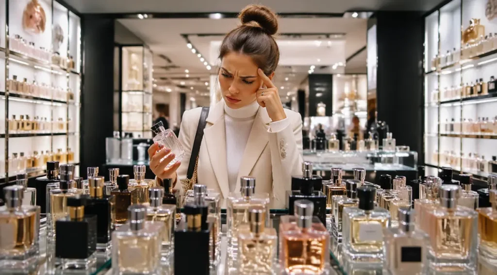 erros ao comprar perfume feminino presente dicas
