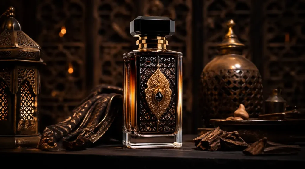 perfume oud oriental tendência 2026 balada fragrâncias árabes
