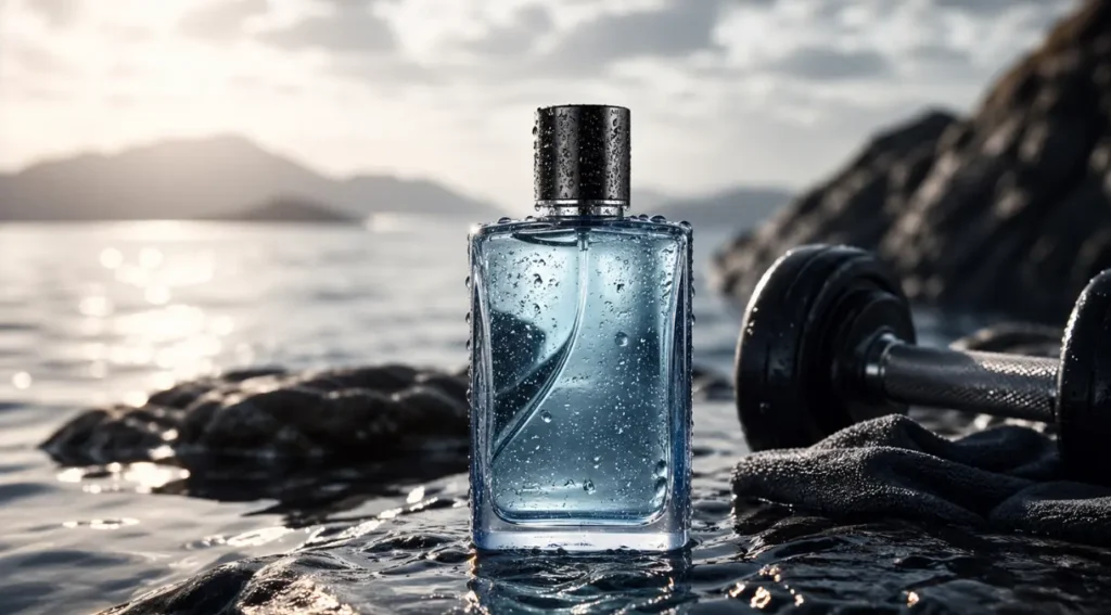 perfume para atividade física fragrância fresca esportiva