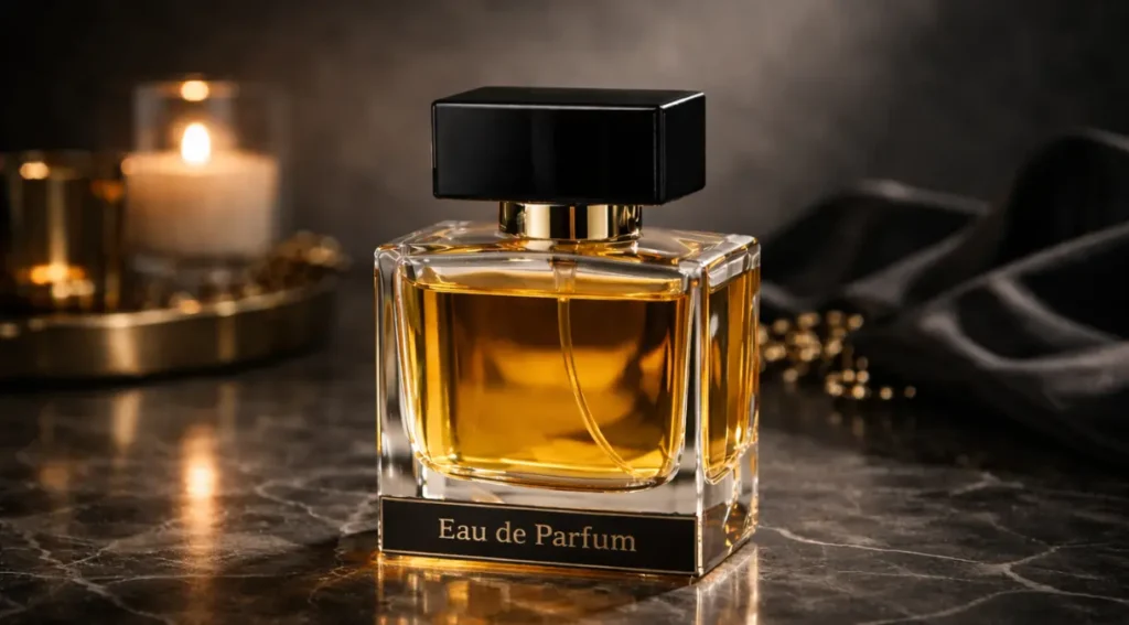 eau de parfum concentração alta fixação longa duração