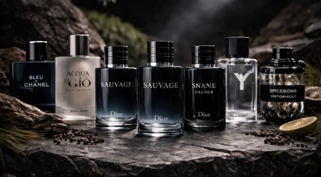 comparação perfumes masculinos premium Sauvage Dior alternativas 2026