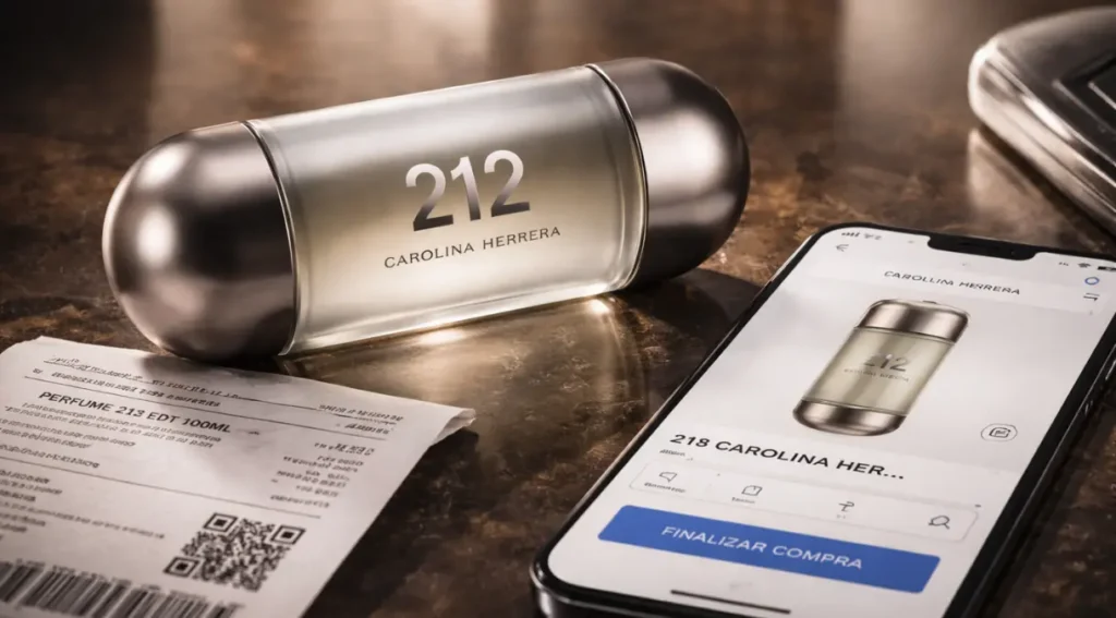 212 Carolina Herrera preço compra Brasil EDT EDP