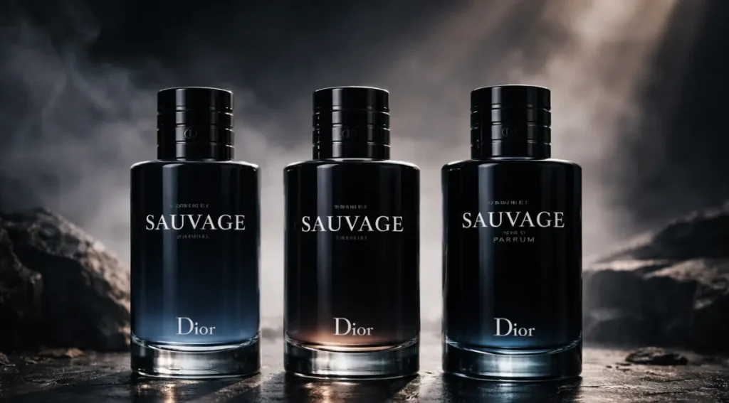 comparativo versões Sauvage Dior EDT EDP Parfum diferenças
