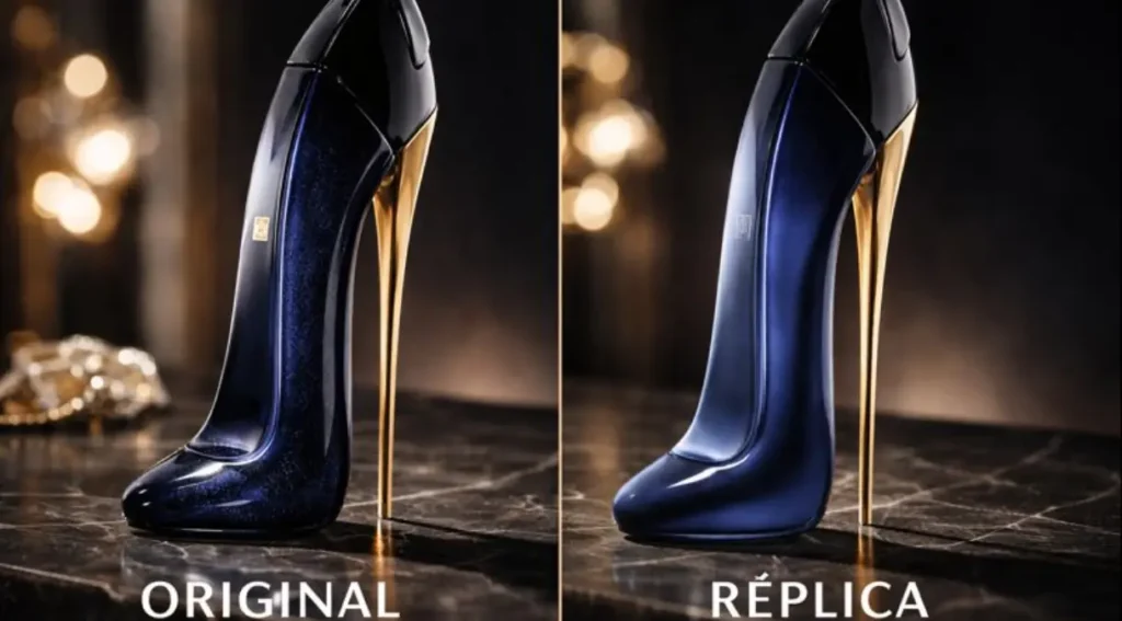 como identificar good girl carolina herrera original falso