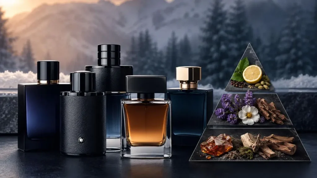 pirâmide olfativa perfume notas topo coração fundo