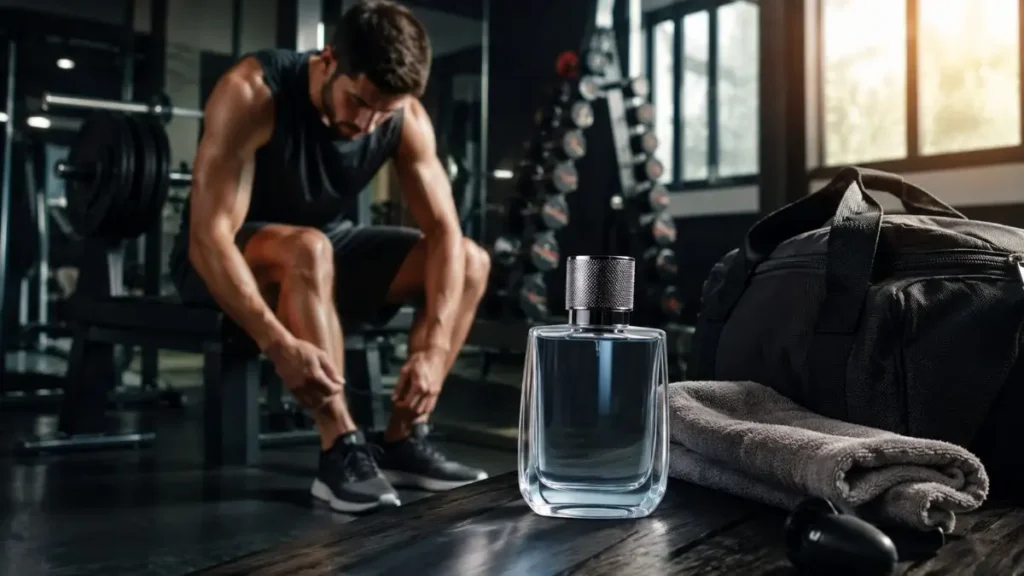 perfume para academia uso ativo rotina de treino