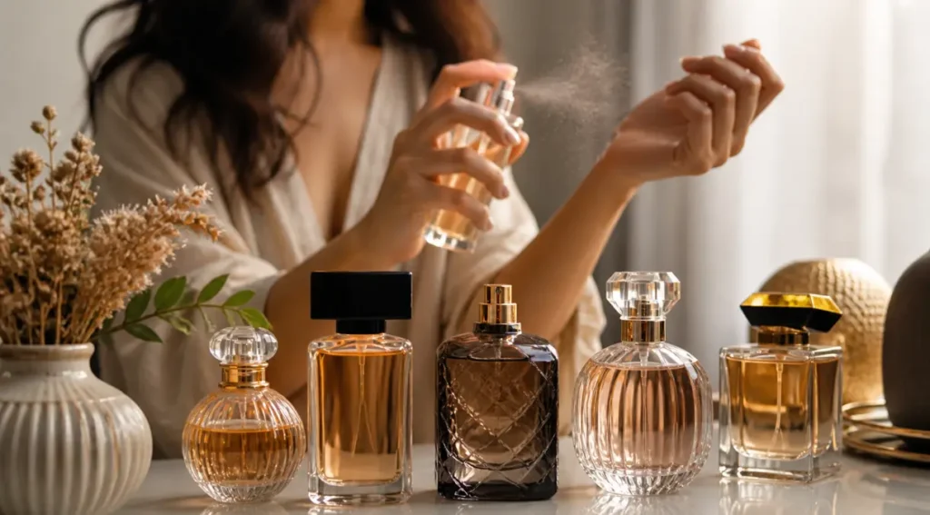 como aplicar perfume corretamente pontos de pulso fixação