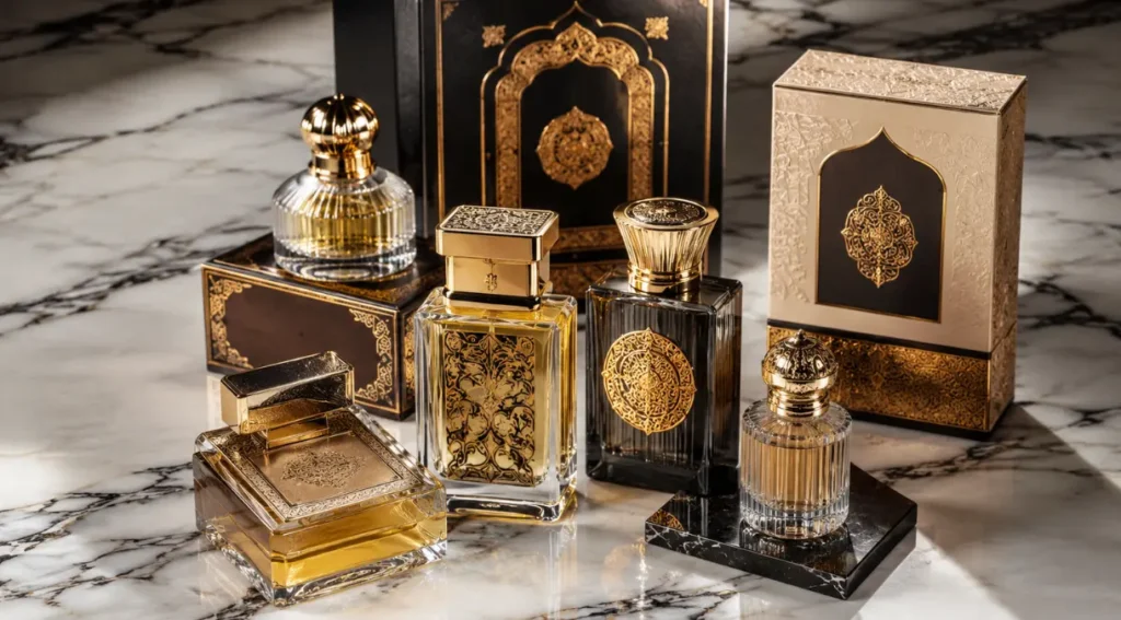 perfumes árabes originais importados frascos dourados