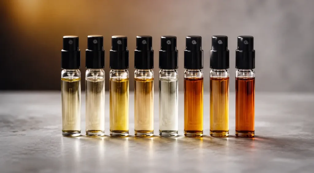 decants perfume nicho amostras coleção como testar