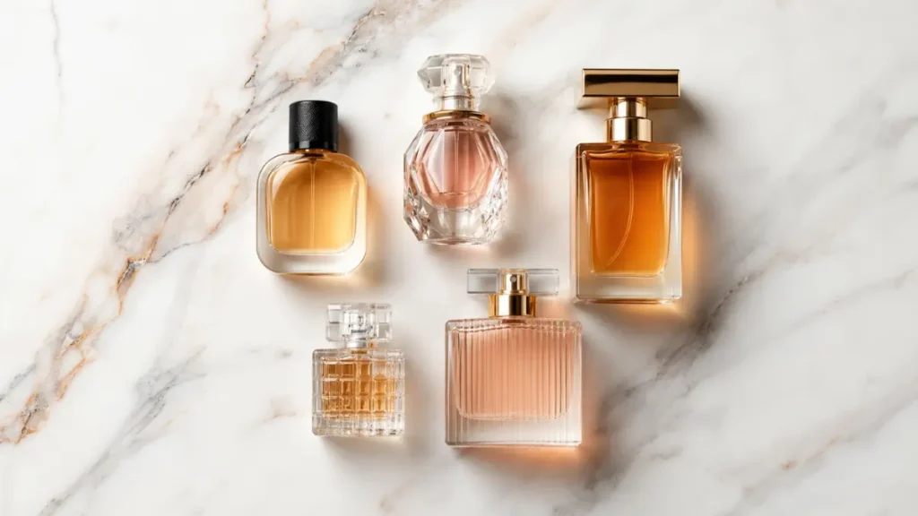 tipos de concentração de perfume frascos diferentes eau de parfum toilette