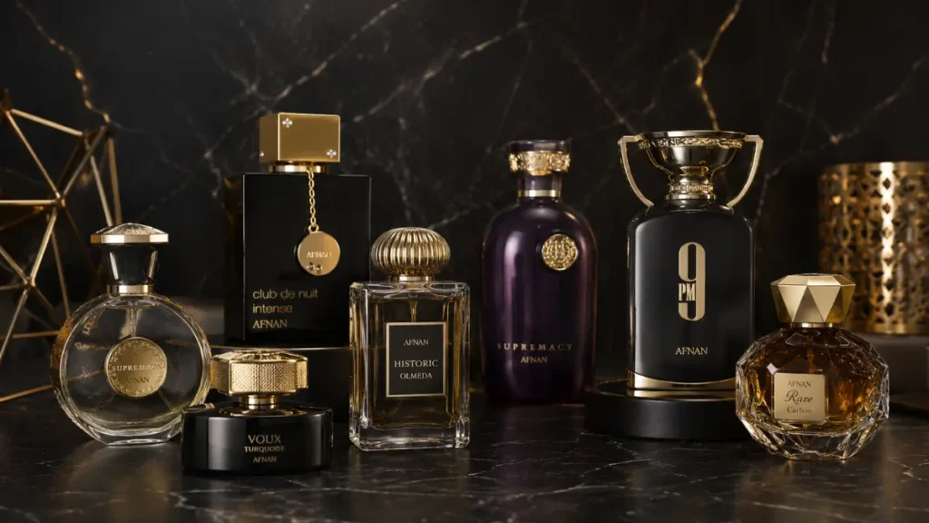 perfumes Afnan coleção frascos originais importados