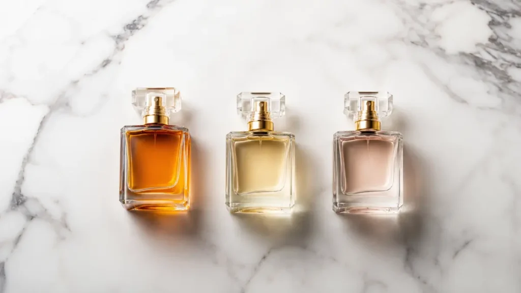 diferença elixir extrait parfum concentração perfume frascos