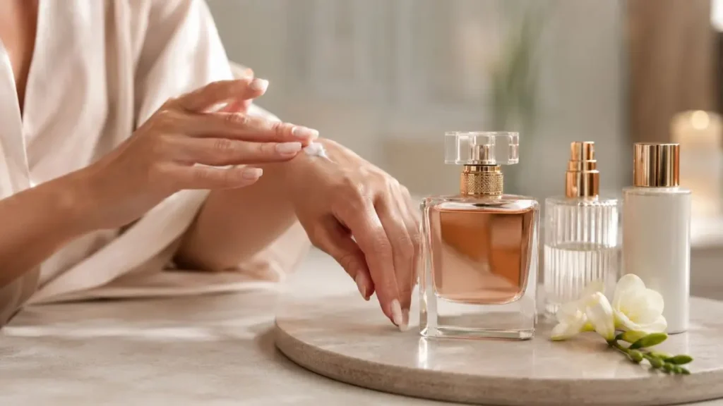 como aplicar perfume pele hidratada dicas fixação duração