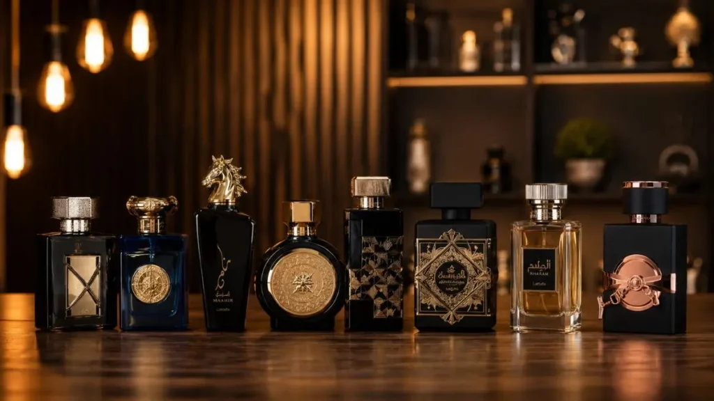 perfumes Lattafa coleção frascos originais