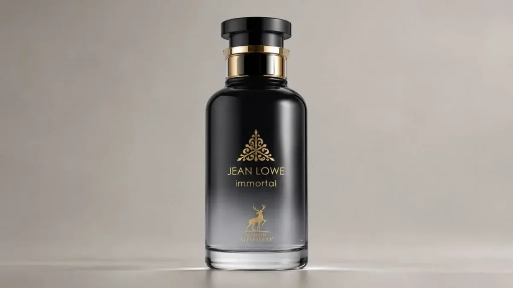 frasco Jean Lowe Immortal Maison Alhambra perfume árabe