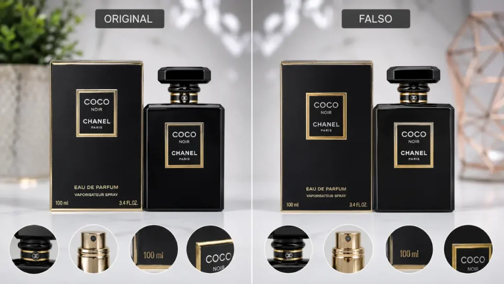Como identificar perfume de luxo original versus falsificação