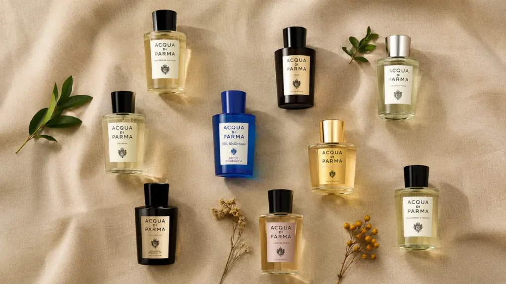 coleções acqua di parma colonia blu mediterraneo le nobili fragrâncias