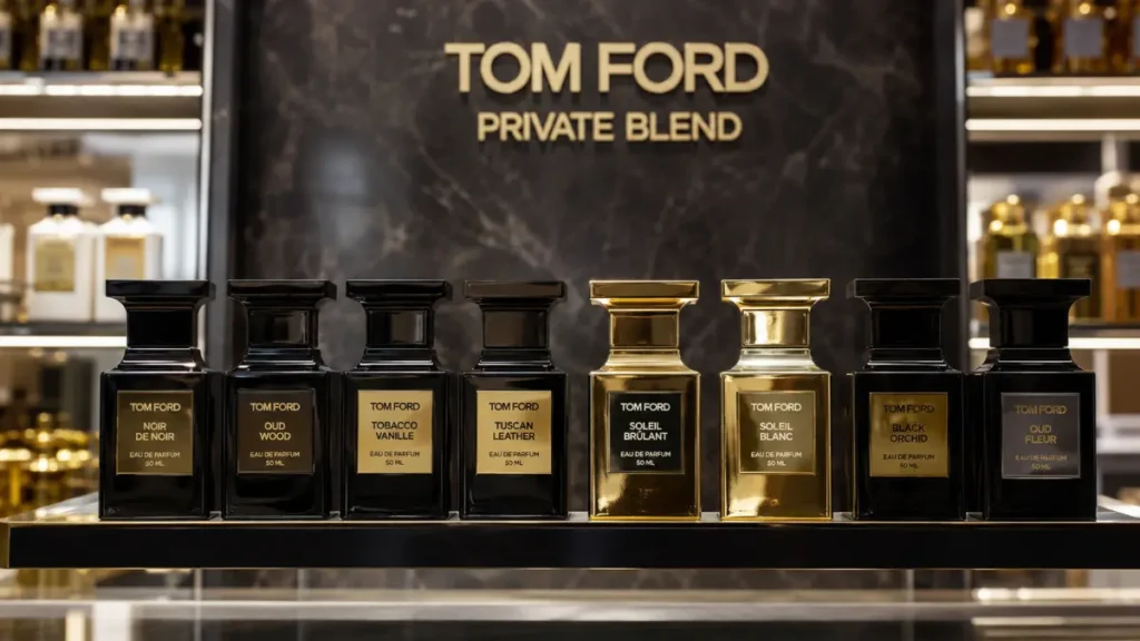 linha Private Blend Tom Ford perfumes luxo
