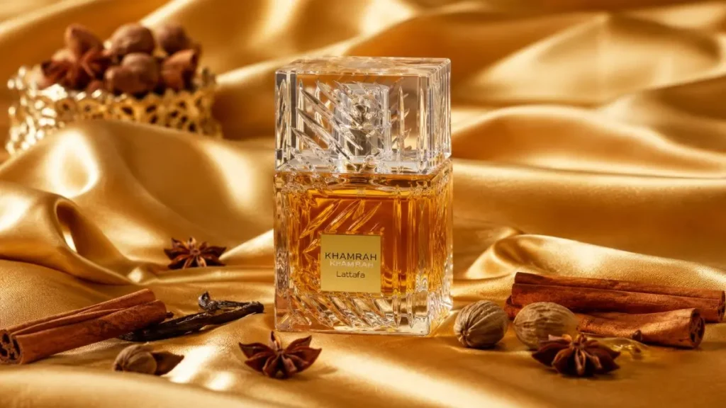 Khamrah Lattafa perfume oriental especiado frasco original