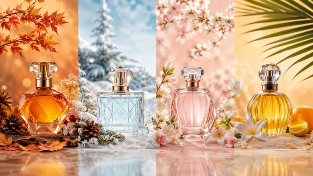 perfumes gourmand por estação verão inverno primavera outono