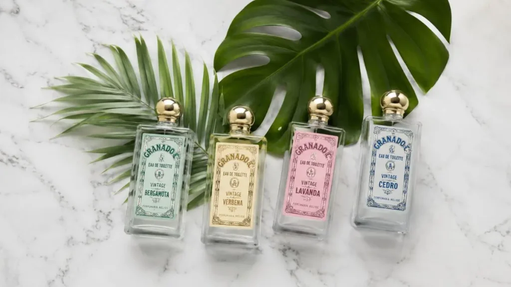 linha vintage Granado perfumes Époque Tropical Boemia Folia Elixir 1870