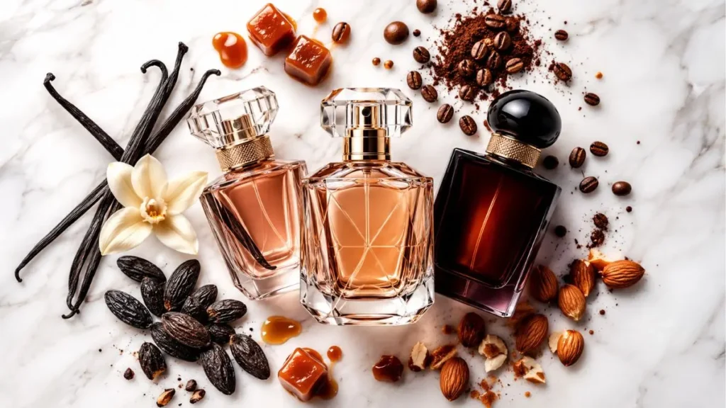 notas olfativas perfumes doces sofisticados baunilha tonka caramelo 2026
