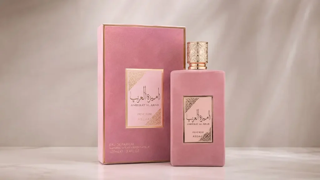 Ameerat Al Arab Prive Rose Asdaaf resenha dupe Delina Exclusif