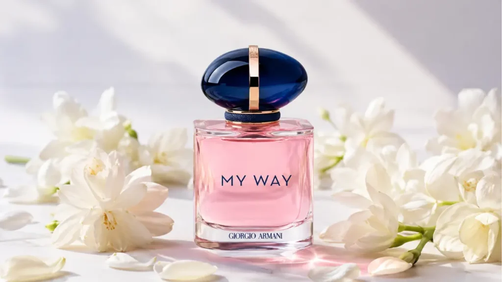 Giorgio Armani My Way EDP perfume feminino frasco rosa