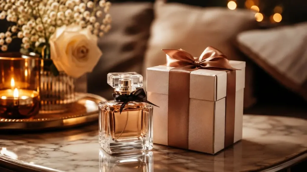 perfume embalado presente