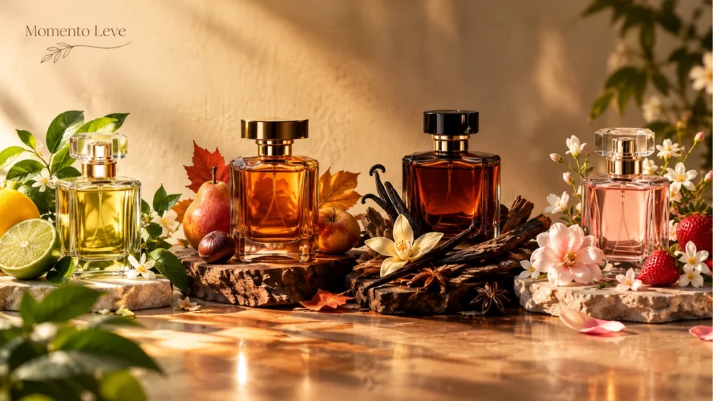 Como Escolher um Perfume Para Cada Estação 4 Perfis de perfumes associados às quatro estações