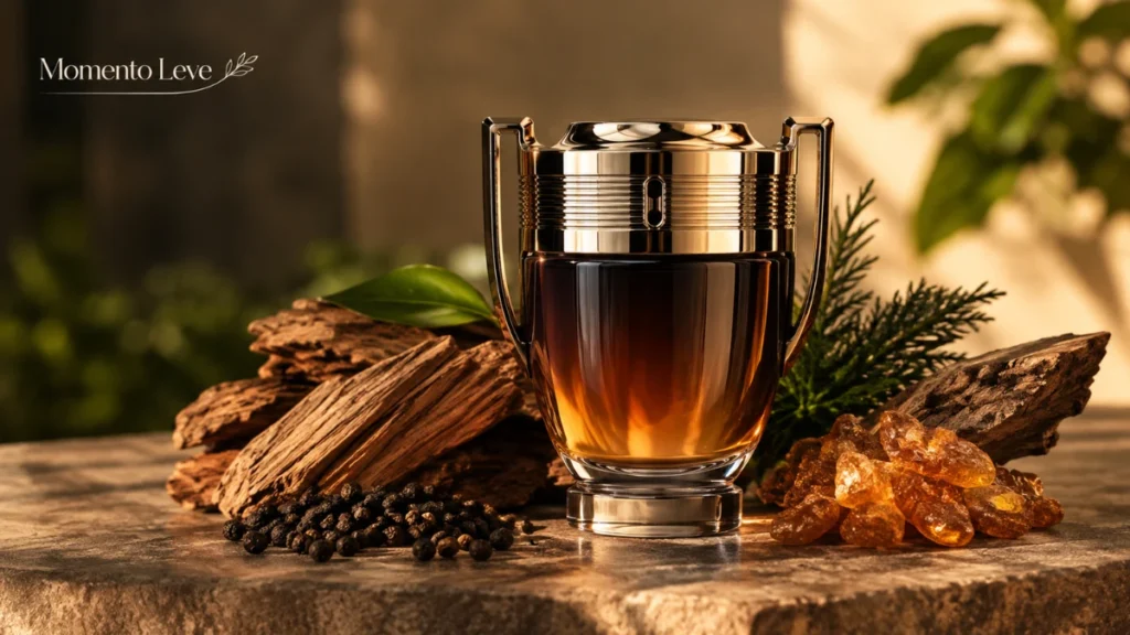 Invictus Elixir: Notas, Aroma e Como Usar 2 Pirâmide olfativa do Invictus Elixir